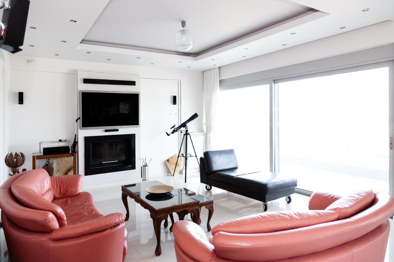 Seaview Pool Villa Near Beach And Athens Airport Pórto Ráfti 외부 사진