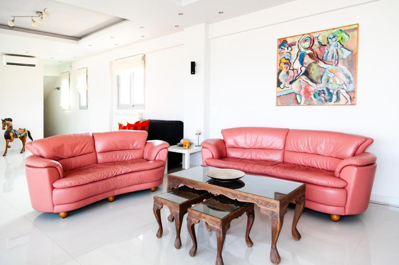Seaview Pool Villa Near Beach And Athens Airport Pórto Ráfti 외부 사진