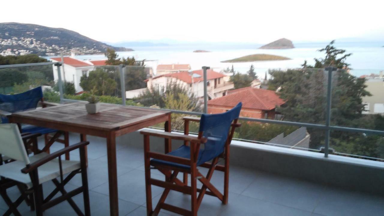 Seaview Pool Villa Near Beach And Athens Airport Pórto Ráfti 외부 사진